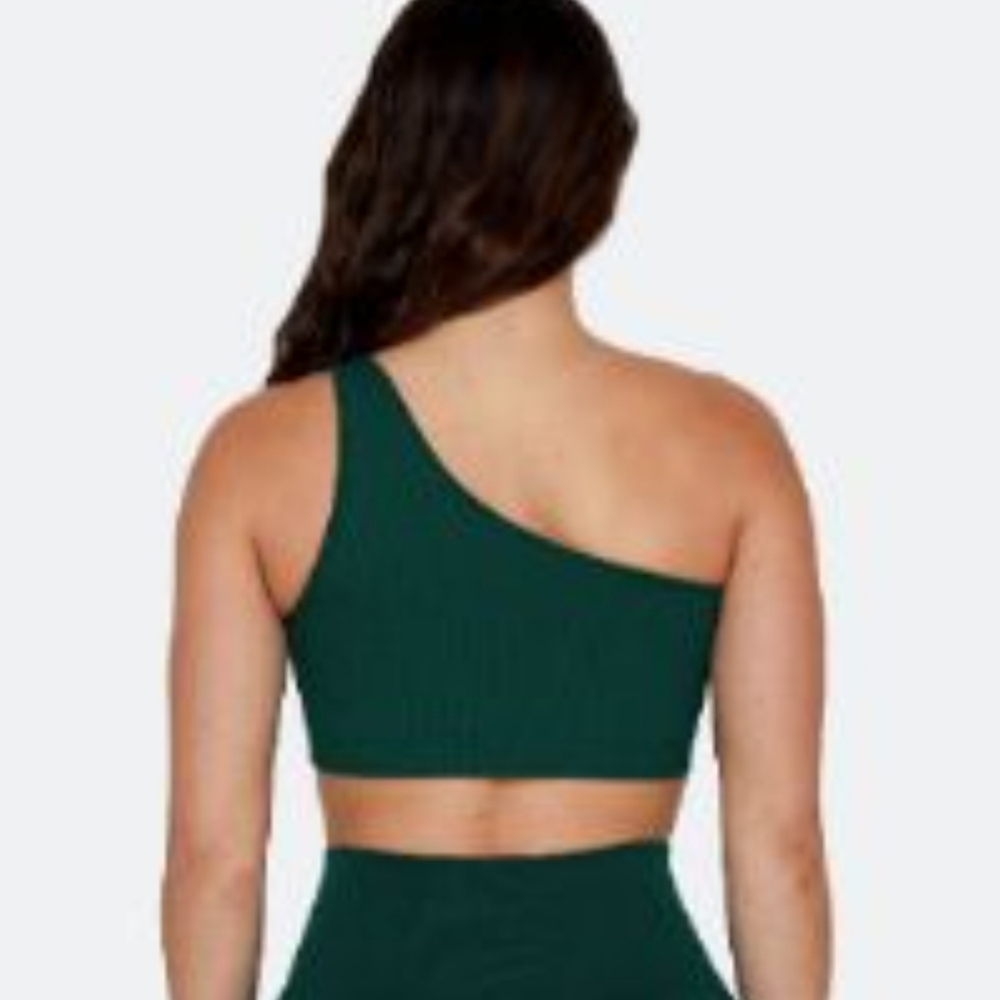 SET Active  Bundle Only Teal Ribbed Top
